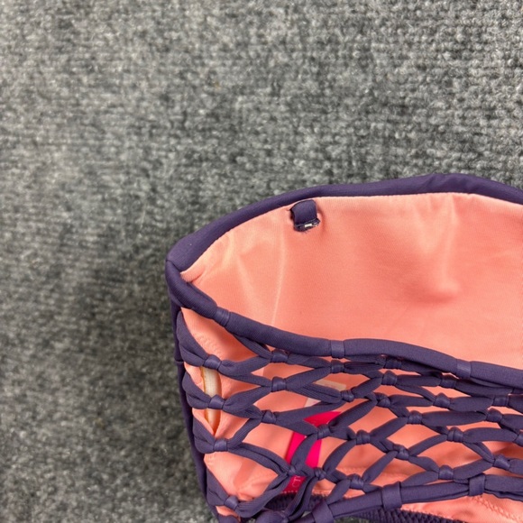 VICTORIA’S SECRET Women’s Purple Sexy Carova Crochet Bandeau Bikini Top - Medium - Picture 3 of 8